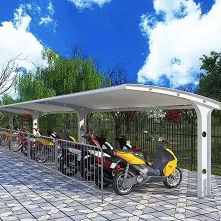 赤壁市膜结构电动车棚